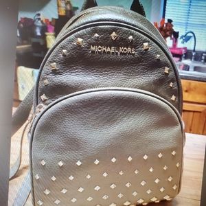 Michael kors studded backpack